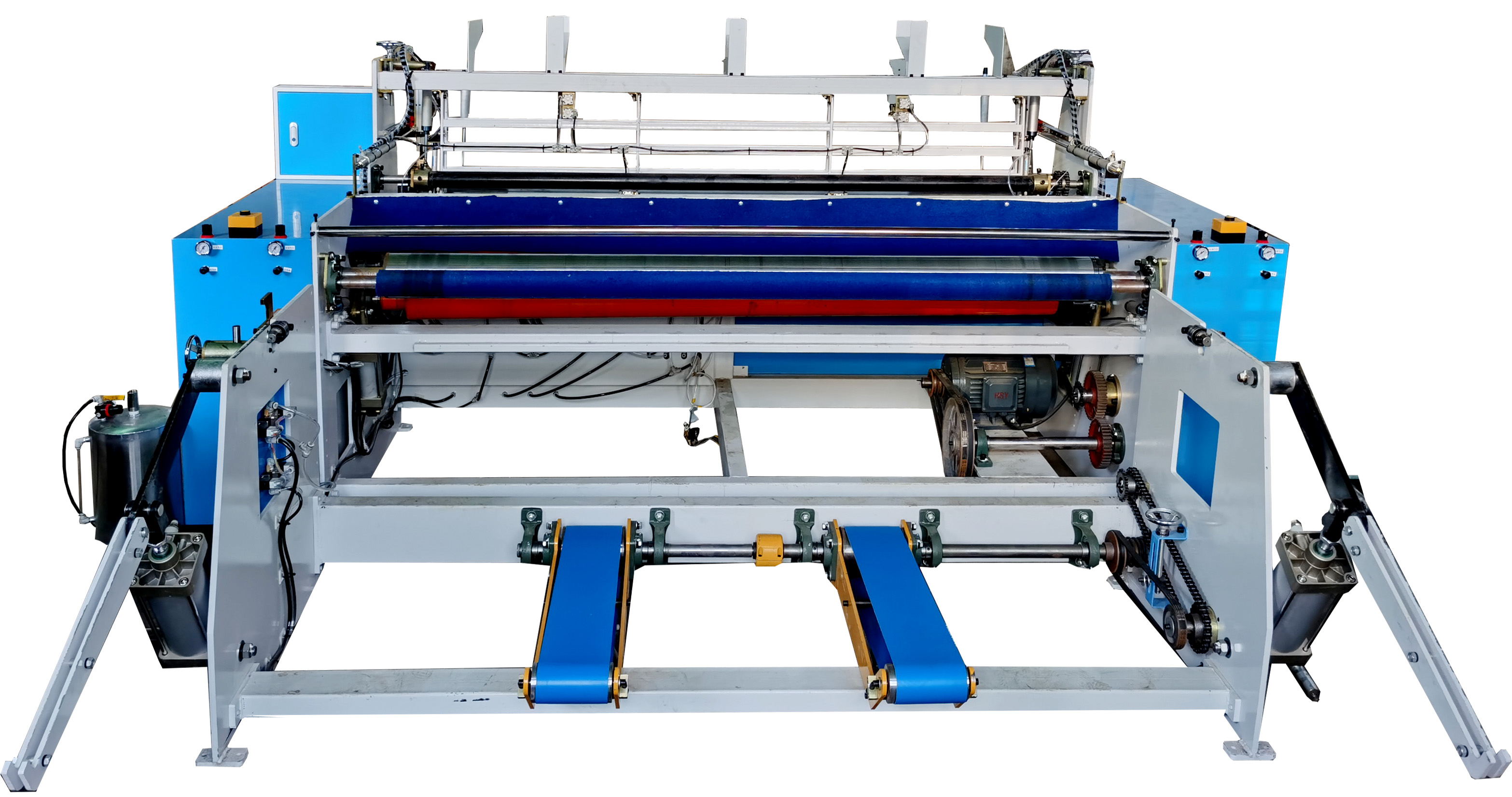 無紡布點斷復卷機